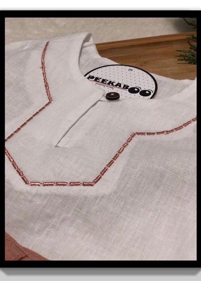 Keten Erkek Bebek Takım (18-24 Ay) - Görsel 4