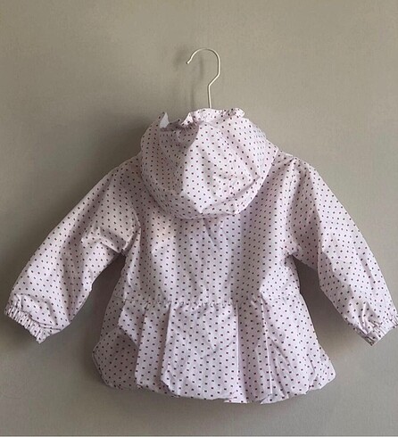 Microfiber Su Gec?irmez Beyaz Yag?murluk (6-9 Ay) - Görsel 3