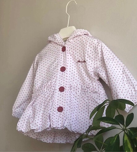 Microfiber Su Gec?irmez Beyaz Yag?murluk (6-9 Ay) - Görsel 2