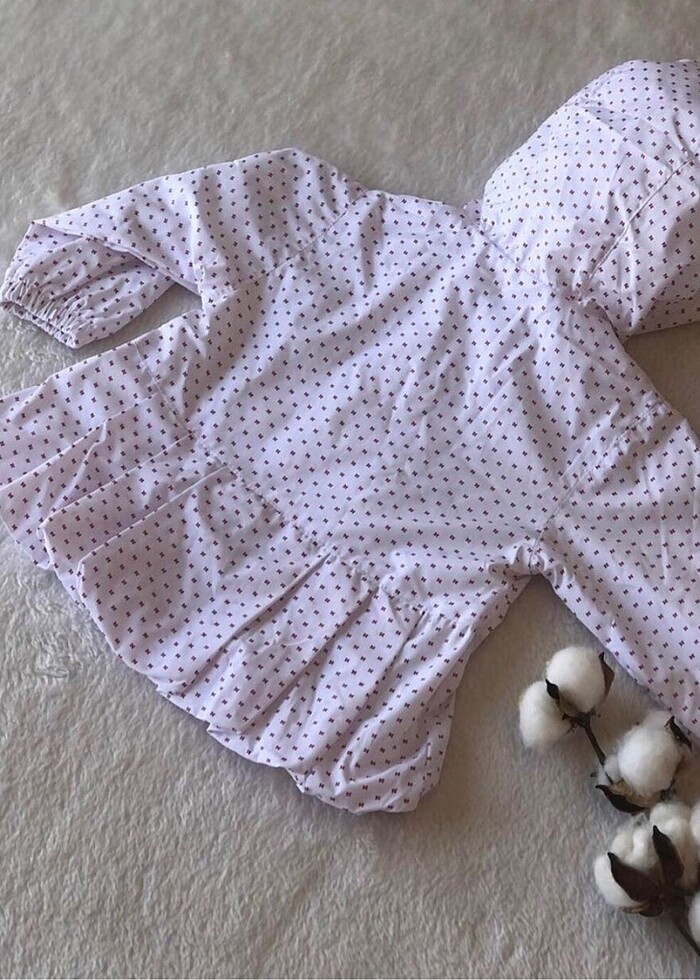 Microfiber Su Gec?irmez Beyaz Yag?murluk (6-9 Ay) - Görsel 5