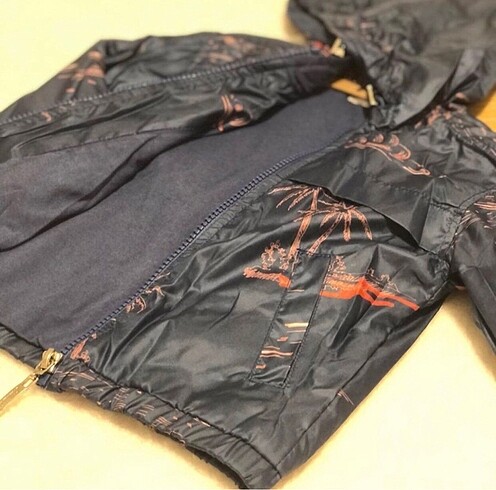 Microfiber Su Gec?irmez Lacivert Yag?murluk (6-9 Ay) - Görsel 3