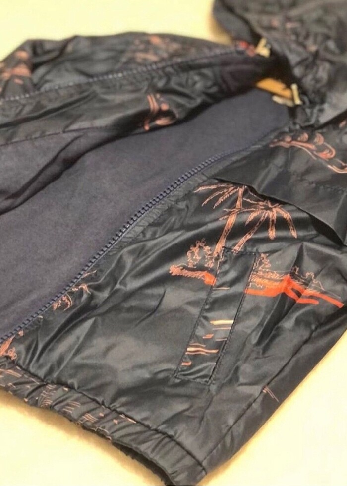 Microfiber Su Gec?irmez Lacivert Yag?murluk (6-9 Ay) - Görsel 3