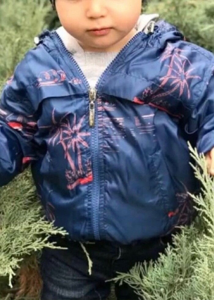 Microfiber Su Gec?irmez Lacivert Yag?murluk (6-9 Ay) - Görsel 5