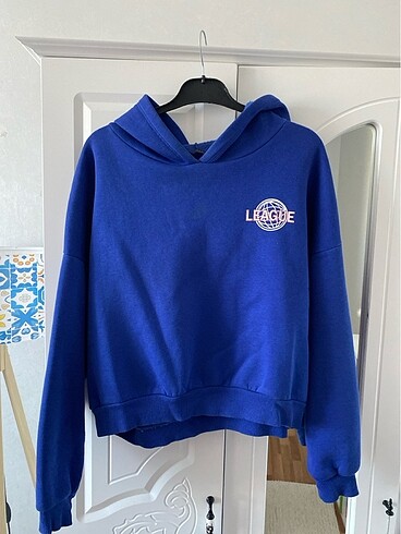 trendyolmilla lacivert sweatshirt
