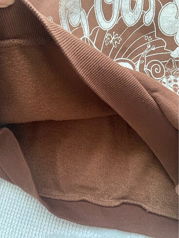 s Beden bershka kahverengi sweatshirt