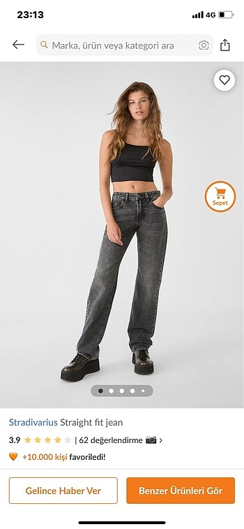 stradivarius jean
