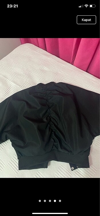 Trendyol & Milla bomber siyah ceket