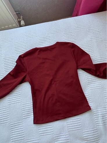 s Beden bordo bluz