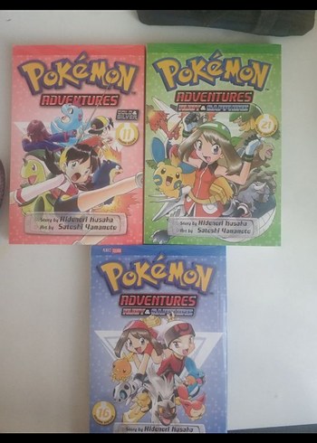 Pokémon Adventures Çizgi Roman Seti