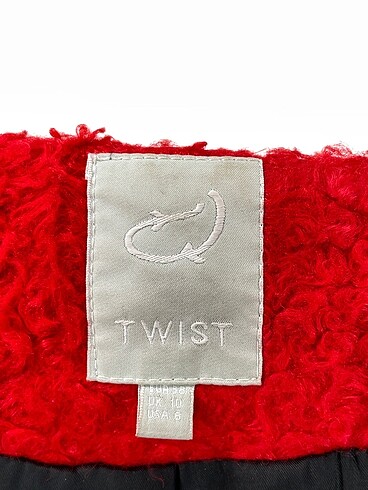 38 Beden kırmızı Renk Twist Kaban %70 İndirimli.
