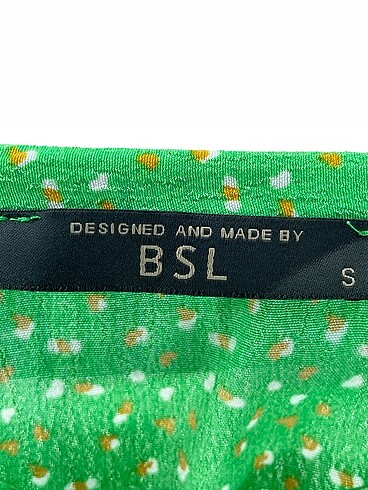 s Beden yeşil Renk BSL FASHION Bluz %70 İndirimli.