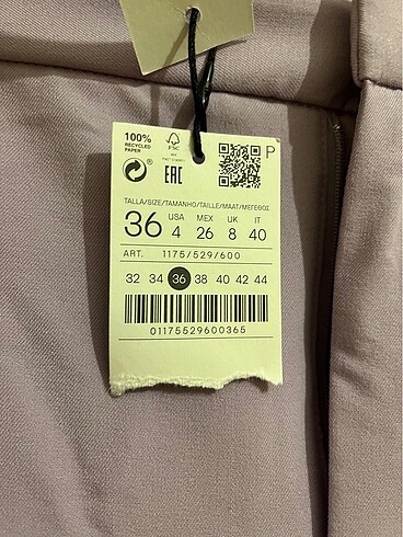 Stradivarius Stradivarius bol paça kumaş pantolon