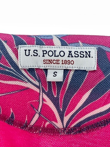 s Beden pembe Renk U.S Polo Assn. T-shirt %70 İndirimli.