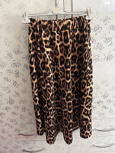 Leopar desen etek