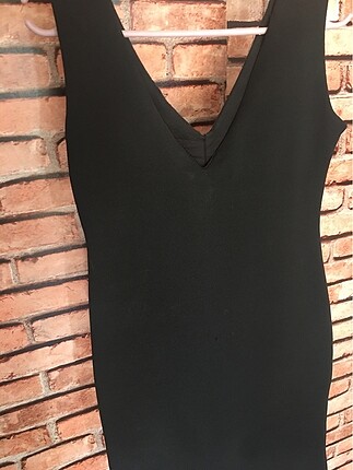 Zara Düz siyah elbise