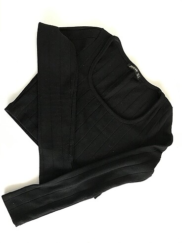 Uzun kollu crop bluz
