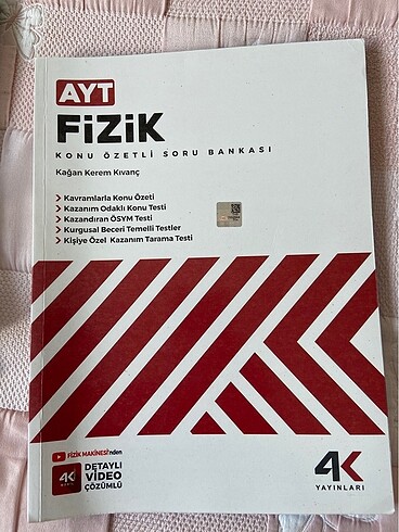 Ayt fizik 4k yayınları