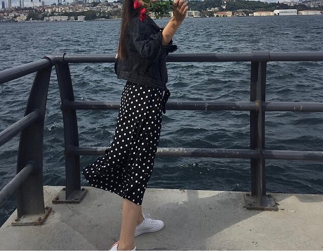 xs Beden Yırtmaçlı etek
