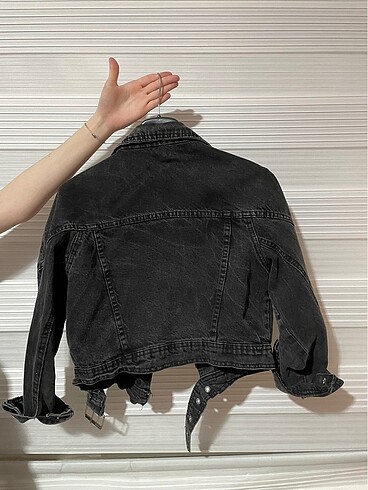 s Beden Crop kot ceket