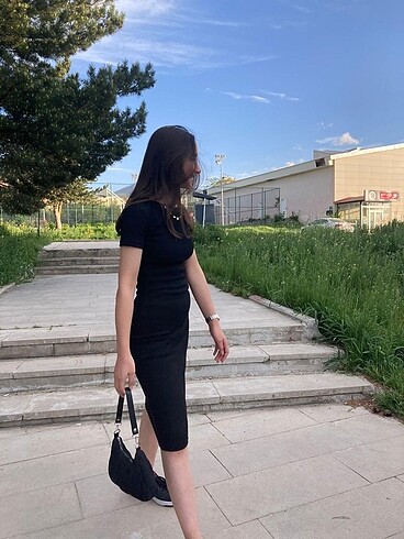 Günlük midi elbise