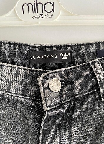 LC Waikiki LCW jeans gri wide lag pantolon 