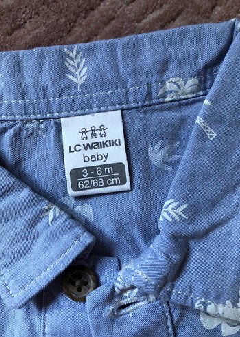 Mavi Erkek Bebek Kısa Kollu Body - Görsel 2