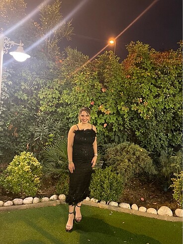Diğer Siyah otrişli elbise