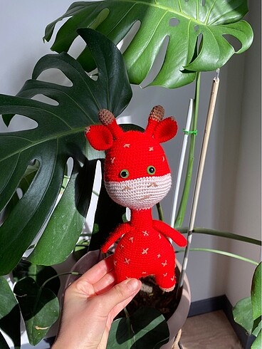 Diğer Amigurumi zürafa
