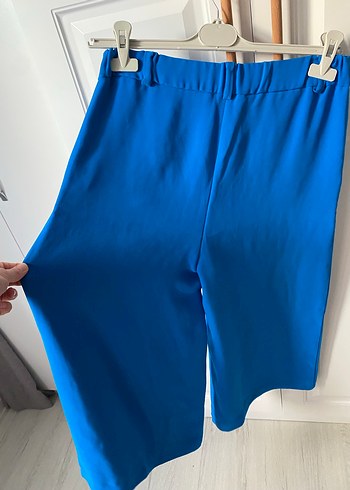 Mavi Kadın Midi Kumaş Pantolon - Görsel 11