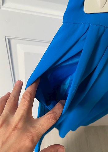 Mavi Kadın Midi Kumaş Pantolon - Görsel 7