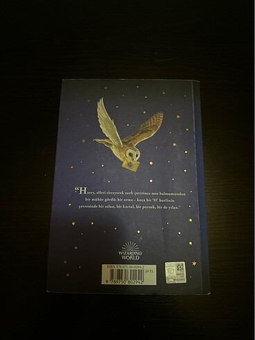  HARRY POTTER VE FELSEFE TAŞI BİRİNCİ KİTAP JK ROWLING