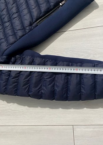 Erkek Lacivert Fermuarlı Spor Mont - Görsel 4