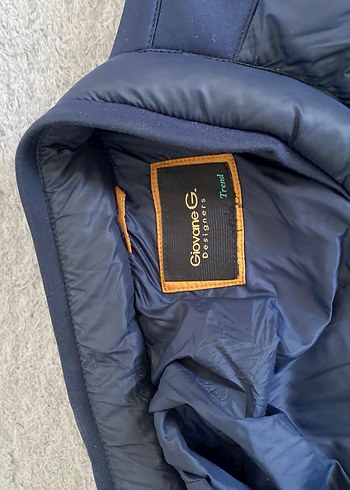 Erkek Lacivert Fermuarlı Spor Mont - Görsel 3