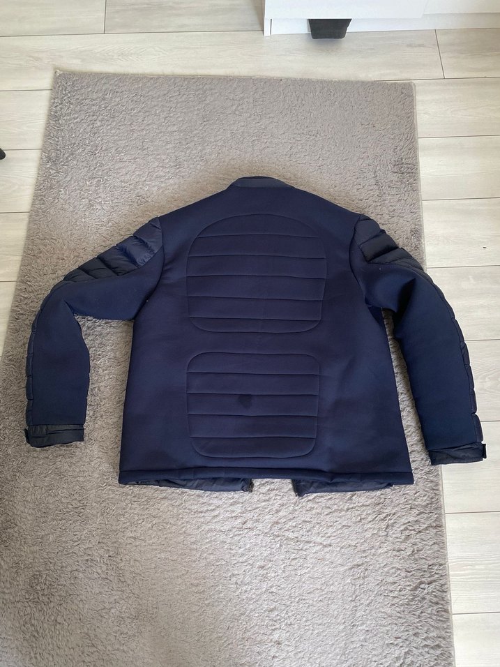 Erkek Lacivert Fermuarlı Spor Mont - Görsel 2