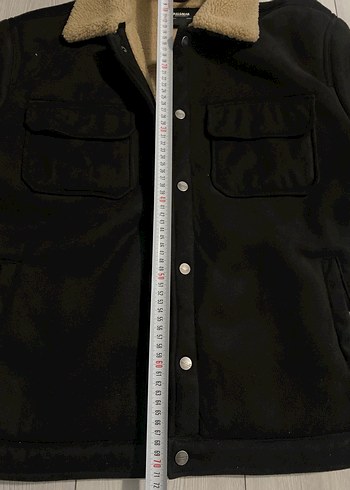 Düğmeli Kahverengi Erkek Midi Ceket - Görsel 4