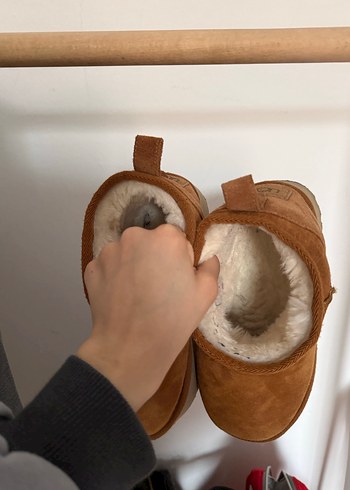 Kahverengi Süet Kadın Botları - Görsel 4