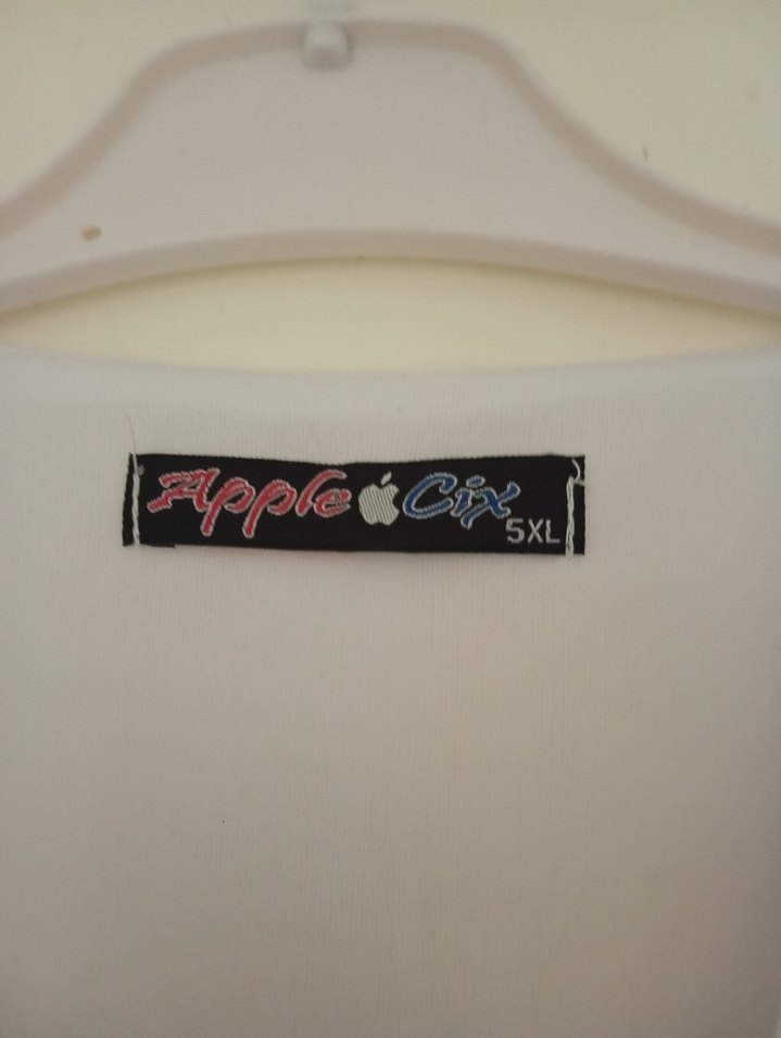 Beyaz V Yaka şifon Elbise - Görsel 4