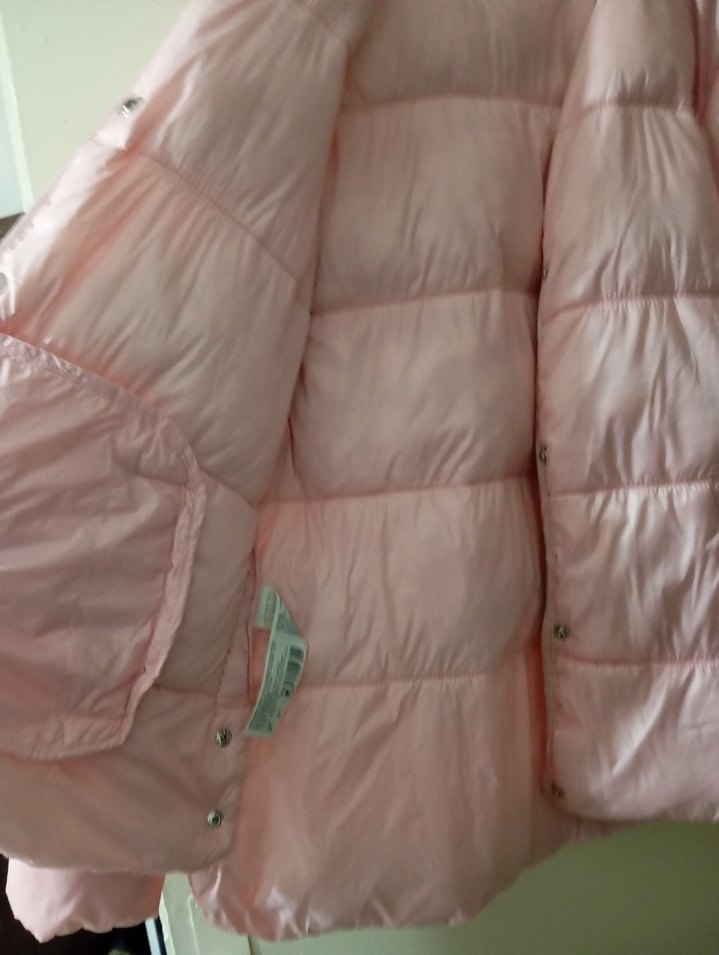 Düğmeli Pembe Kadın Midi Mont - Görsel 4