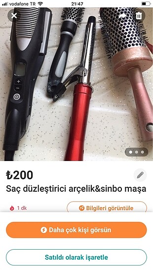 Arçelik saç düzleştirici