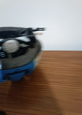 Desenli Mavi bisiklet Kaskı - Görsel 3