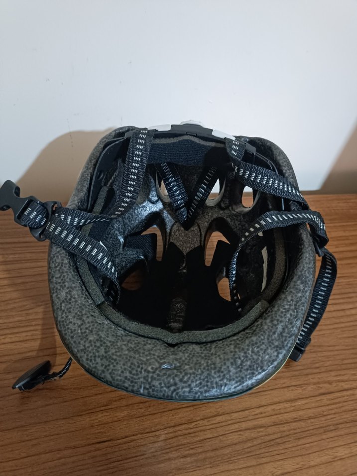 Desenli Mavi bisiklet Kaskı - Görsel 2