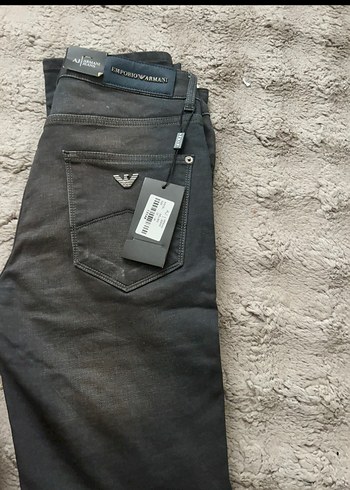 Armani Jeans Siyah Denim Jean