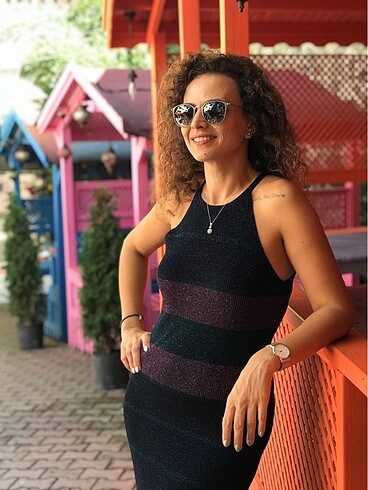 Diğer Triko simli Elbise