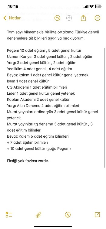 Beden Renk KPSS GENEL KÜLTÜR GENEL YETENEK, EĞİTİM BİLİMLERİ TÜRKİYE GENELİ