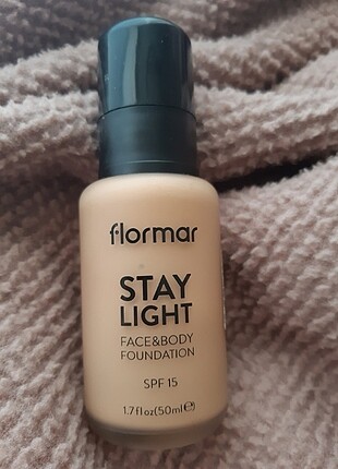 flormar stay light fondöten