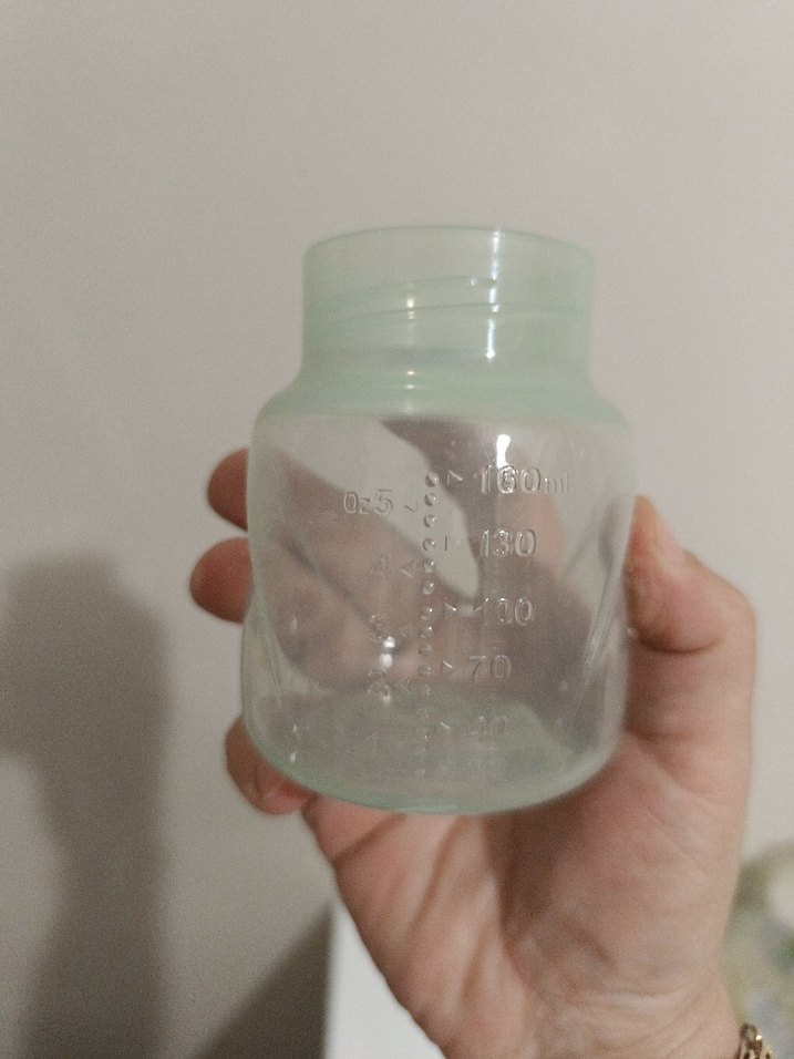 Pastel Beyaz Bebek Biberonu - Görsel 5