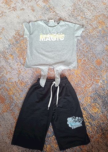 Koton Kids Gri Baskılı Çocuk Atlet - Görsel 4