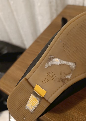 Kızlar için Siyah Fiyonklu Babet Ayakkabı - Görsel 4