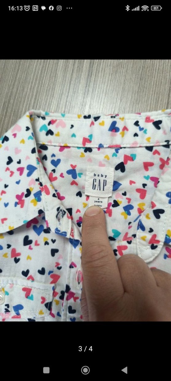 GAP orjinal gömlek - Görsel 3
