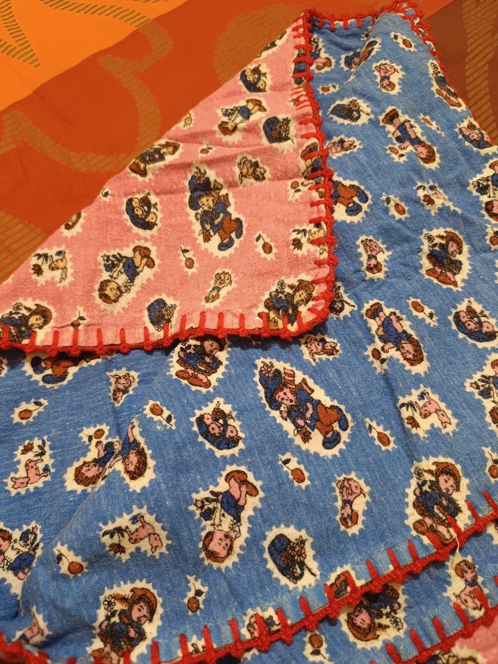 Çocuk Nakışlı Çok Renkli Battaniye - Görsel 2